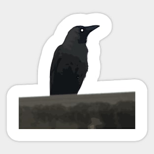 Lonely Crow Sticker